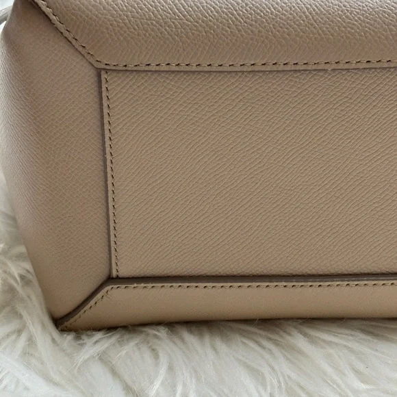 Celine Micro Belt Bag in Grained Calfskin - light taupe - Picture 10 of 16